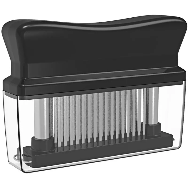 Ablandador de carne con 48 hojas de aguja de acero inoxidable Herramienta para ablandar y marinar carne Ablandador de cocina Cocinar Parrilla barato