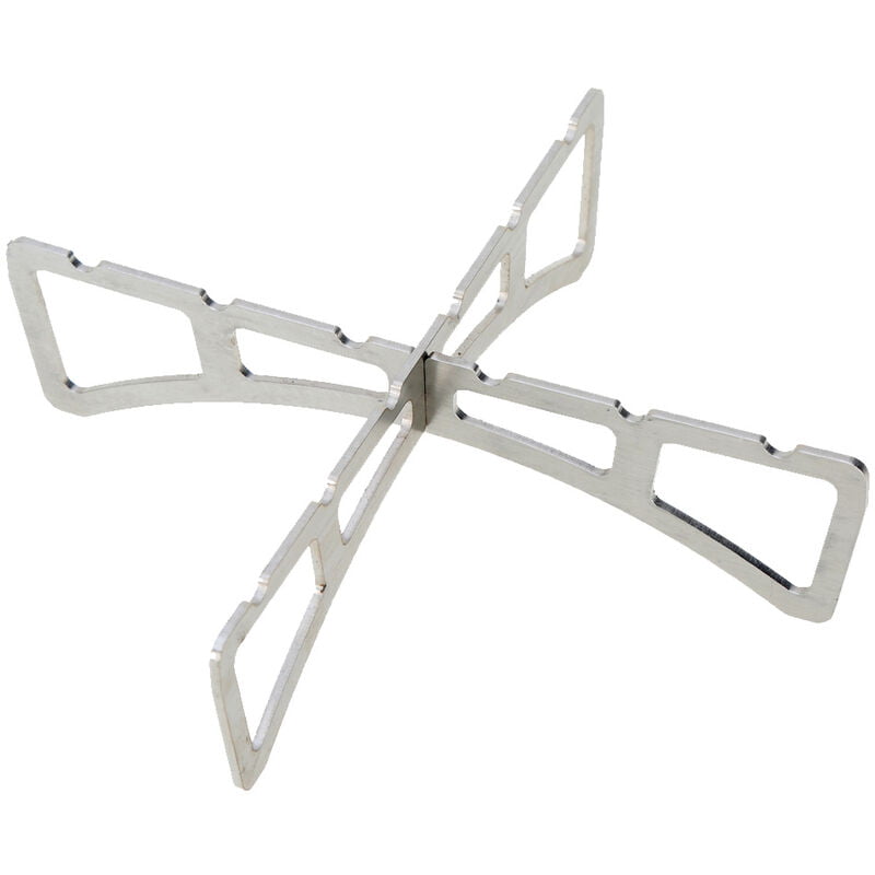 Accesorios de la estufa Soporte de vapor para acampar de acero inoxidable