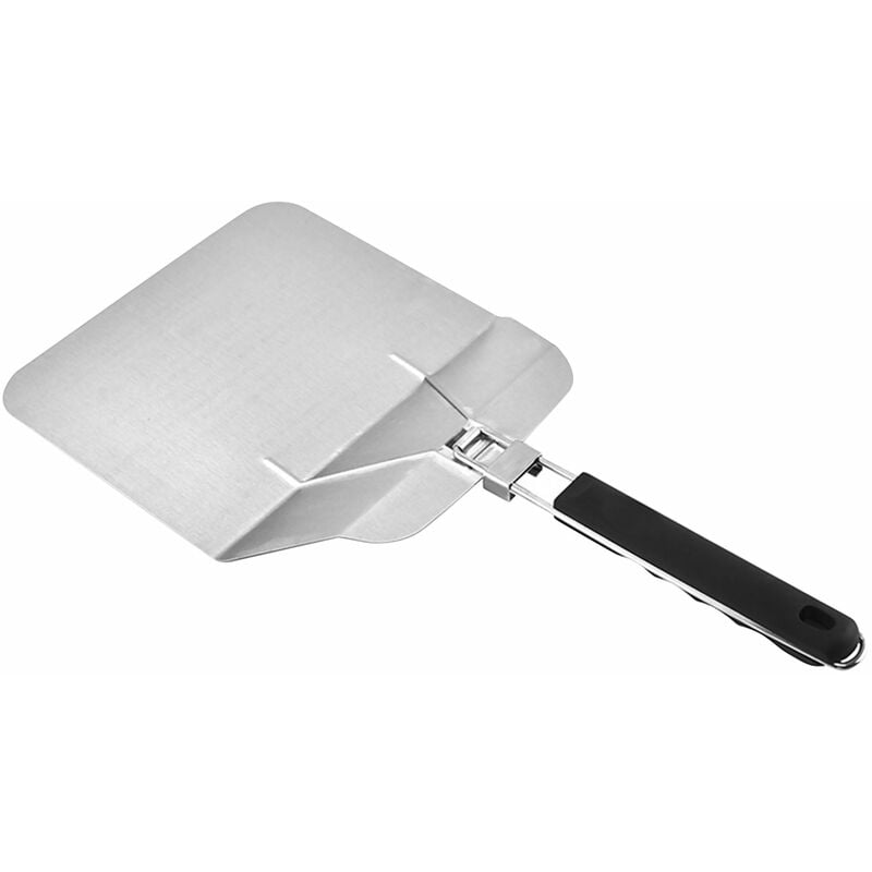 Acero inoxidable pizza Peel con mango plegable para Espatula de Pizza Oven Pizza Paddle para hornear pan pizza hecha en casa barato