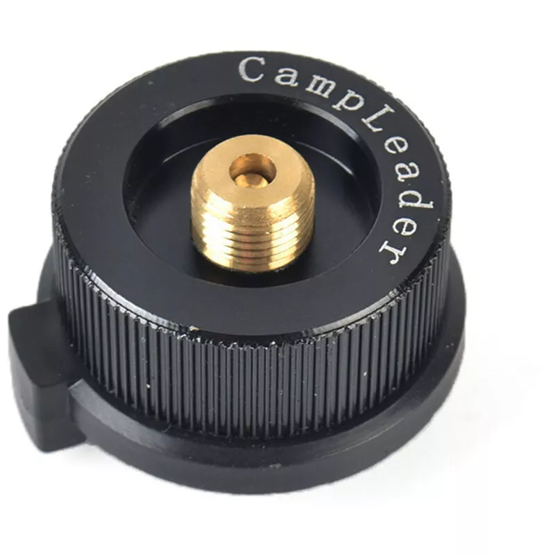 Adaptador De Estufa De Camping, Adaptador De Cartucho De Butano, Convertidor De Cartucho De Gas De Cilindro, Negro En Oferta Adaptador De Estufa De Camping