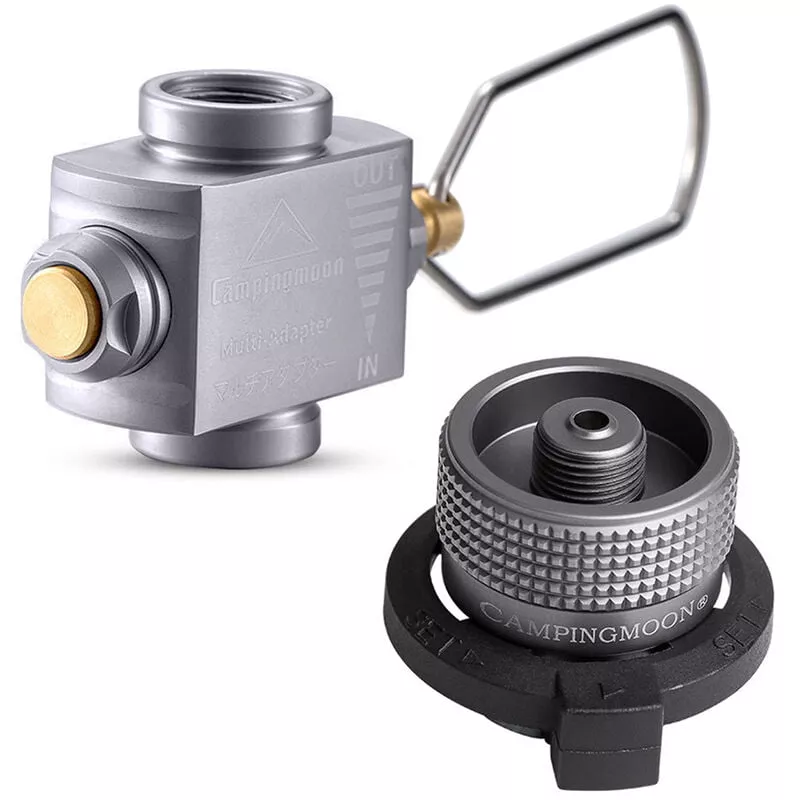 Ademas de ahorro de gas con adaptador de gas para el campamento itinerante Senderismo