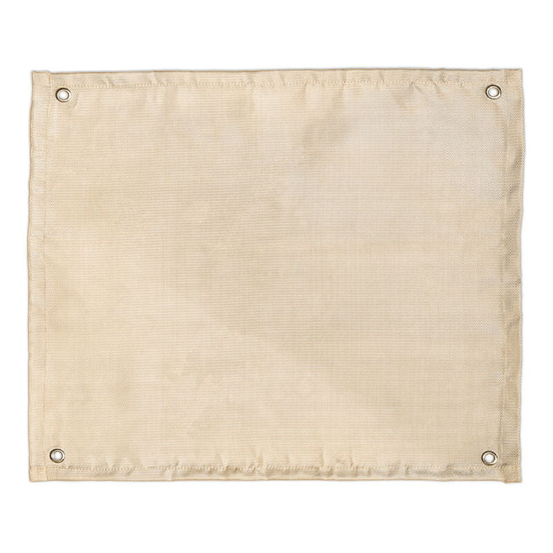 Alfombrilla aislante de barbacoa de tela resistente al fuego para exteriores