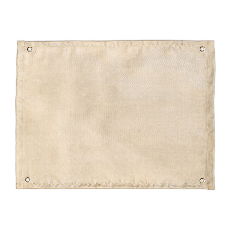 Alfombrilla aislante de barbacoa de tela resistente al fuego para exteriores