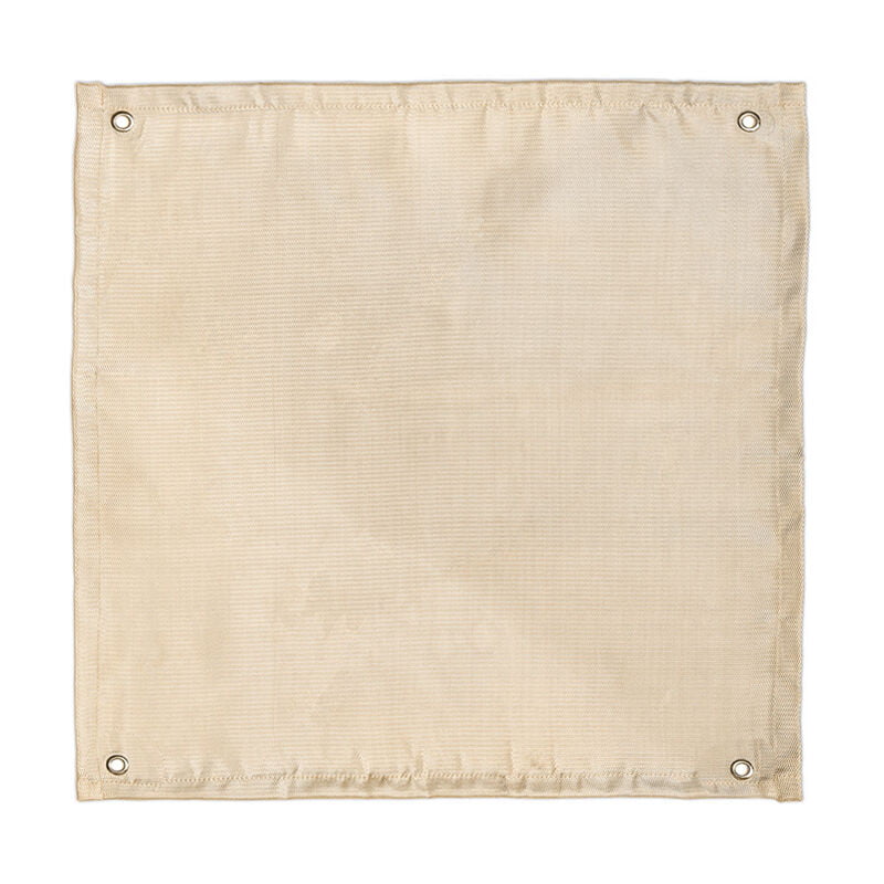 Alfombrilla aislante de barbacoa de tela resistente al fuego para exteriores