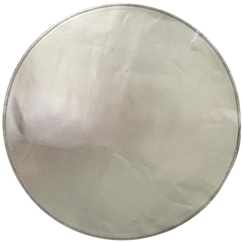 Alfombrilla antideflagrante para estufa redonda resistente al desgarro Alfombrilla para barbacoa resistente al calor barato