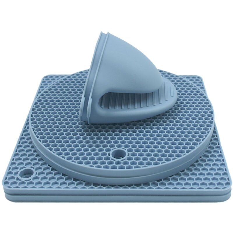 Alfombrilla de mesa resistente al calor de 4 piezas