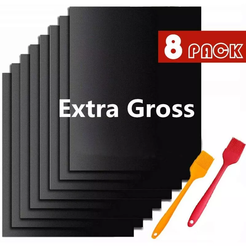Alfombrilla Para Barbacoa, Alfombrillas Para Cocinar,Antiadherentes, Reutilizables Y Lavables, Para Hornos Asistidos / Carbón / Gas / Parrilla En Oferta Alfombrilla Para Barbacoa