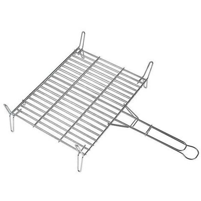 Algon - Parrilla doble galvanizada 30x30 cm barato