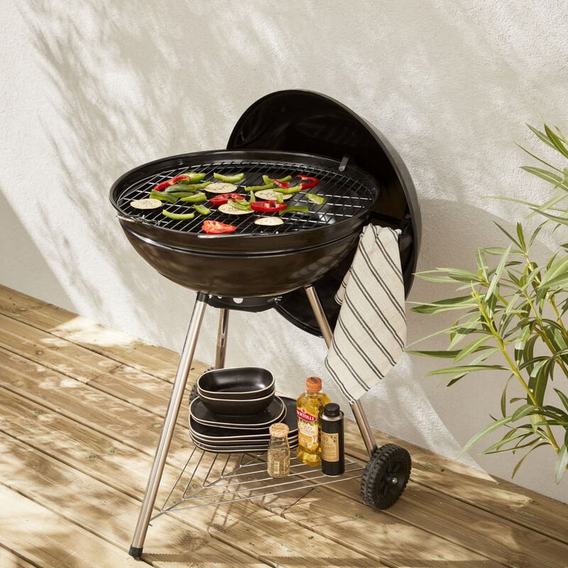 Alice's Garden - Barbacoa de carbón Barbacoa portátil | Georges Negro barato