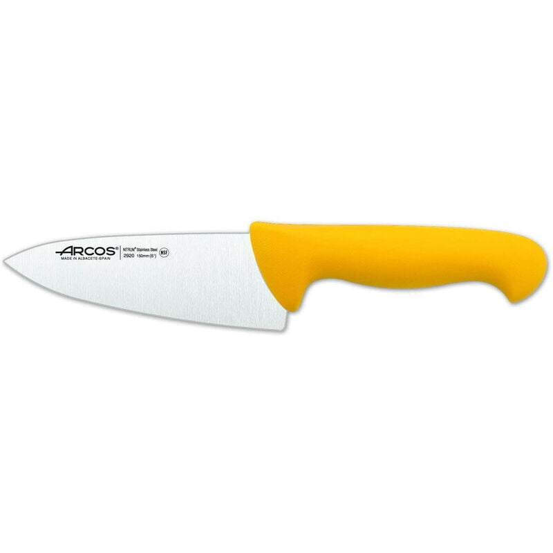 Arcos 292000 Cuchillo Cocinero 15 Cm Amarillo barato