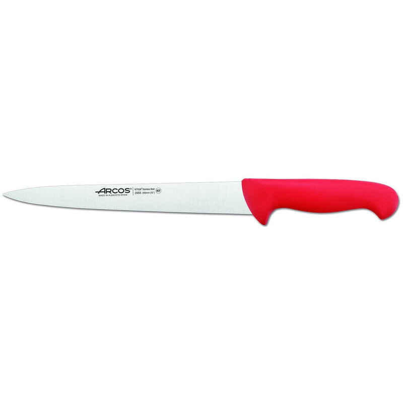 Arcos 295522 Cuchillo Trinchar 25 Cm Rojo barato
