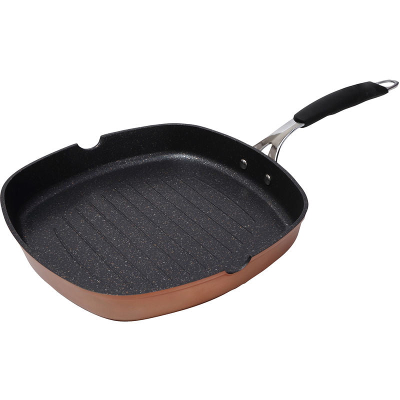 Asador 28x28x4.5cm aluminio forjado inducción infinity Just For Chefs barato