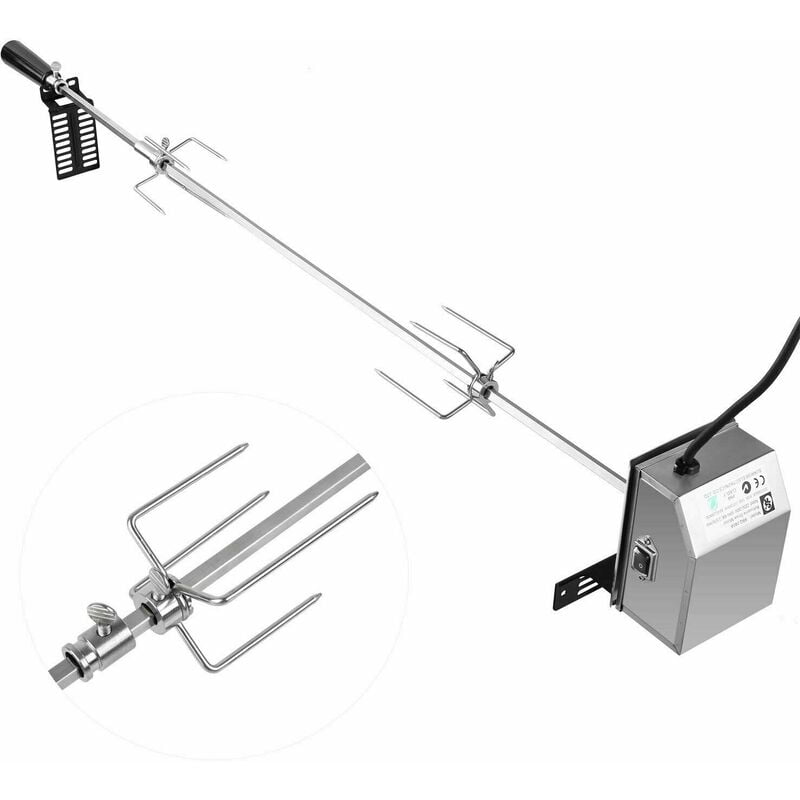 Asador Eléctrico Giratorio Automático