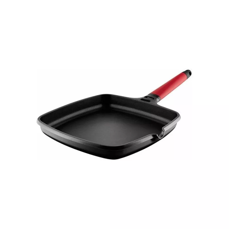 Asador Induction Mango Desmontable Rojo En Oferta Asador Induction Mango Desmontable Rojo Barato