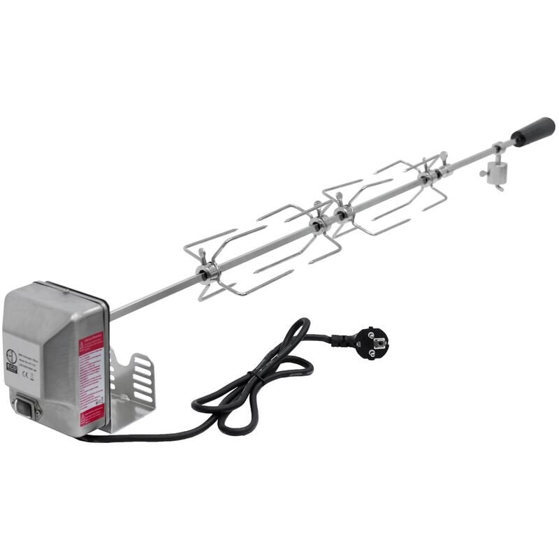 Asador de pincho giratorio eléctrico parilla barbacoa con motor 100 cm grill BBQ barato