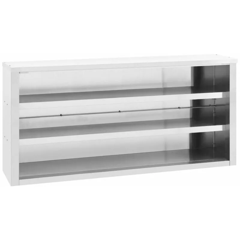 Asupermall - Armario De Pared Para Cocina Acero Inoxidable 150X40X75 Cm En Oferta Asupermall - Armario De Pared Para Cocina Acero Inoxidable 150X40X75 Cm Barato
