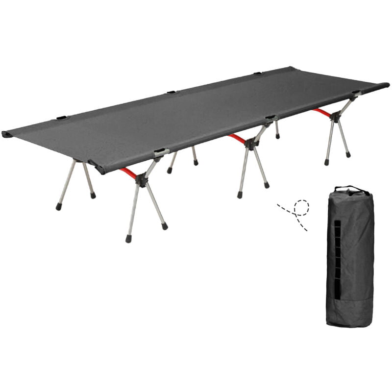 Asupermall - Cama de camping con soporte 7075