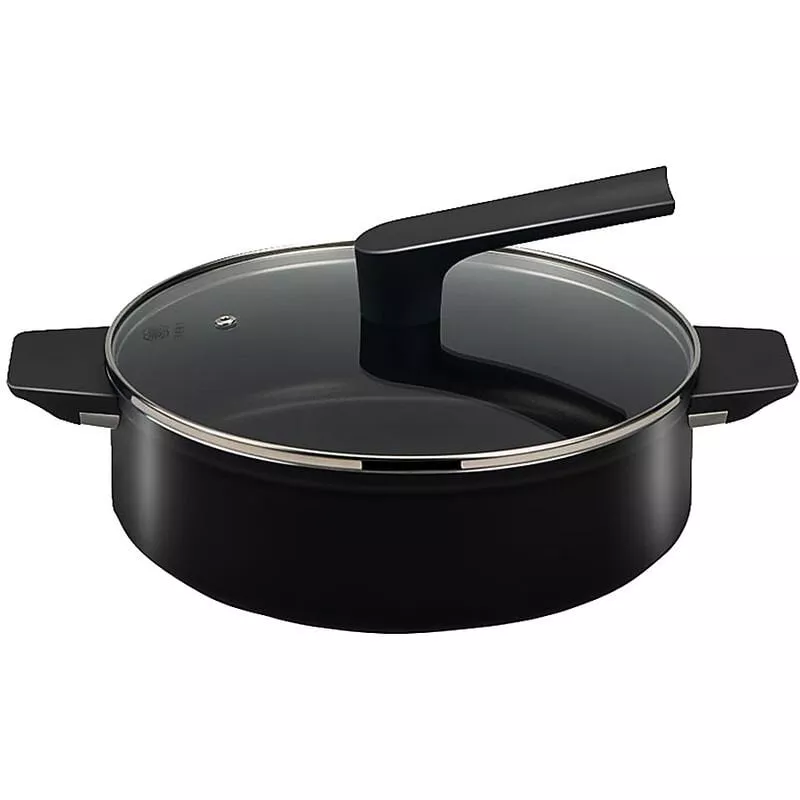 Asupermall - Olla De Sopa 4L Olla Caliente De Acero Inoxidable Olla De Estofado Olla De Induccion Olla Antiadherente Plana Olla De Coccion Negro, En Oferta Asupermall - Olla De Sopa 4L Olla Caliente De Acero Inoxidable Olla De Estofado Olla De Induccion Olla Antiadherente Plana Olla De Coccion Negro