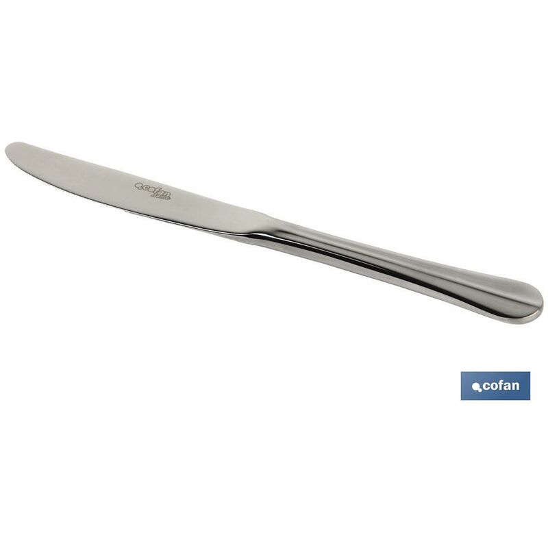 BL 2uds CUCHILLO DE MESA INOX C-18/0 MOD.BOLONIA 2mm barato