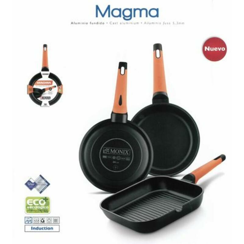 BLUNGI asador grill rayas magma 28x28 cm barato