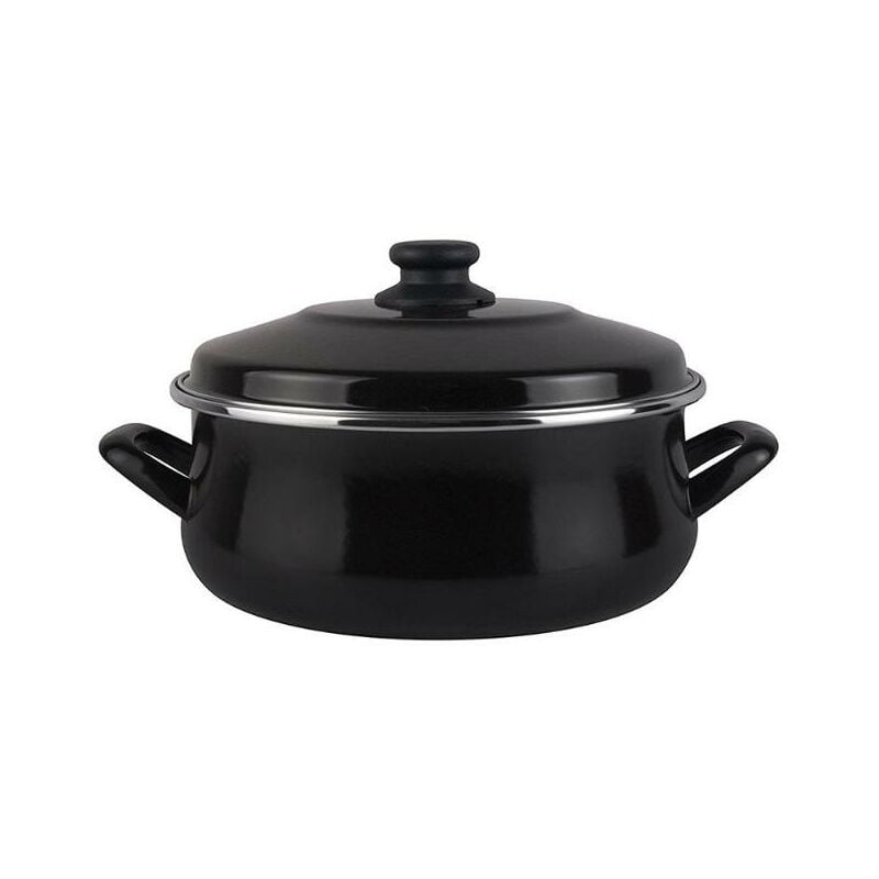 BLUNGI cacerola con tapa 16 cm black barato