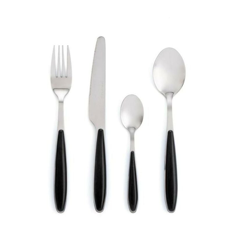 BLUNGI cuberteria black look 24 piezas barato