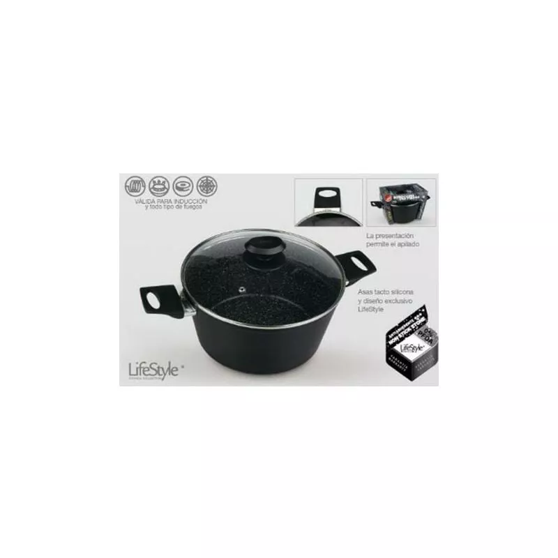 Blungi Olla Con Tapa Aluminio Piedra 24 Cm 3209 En Oferta Blungi Olla Con Tapa Aluminio Piedra 24 Cm 3209 Barato