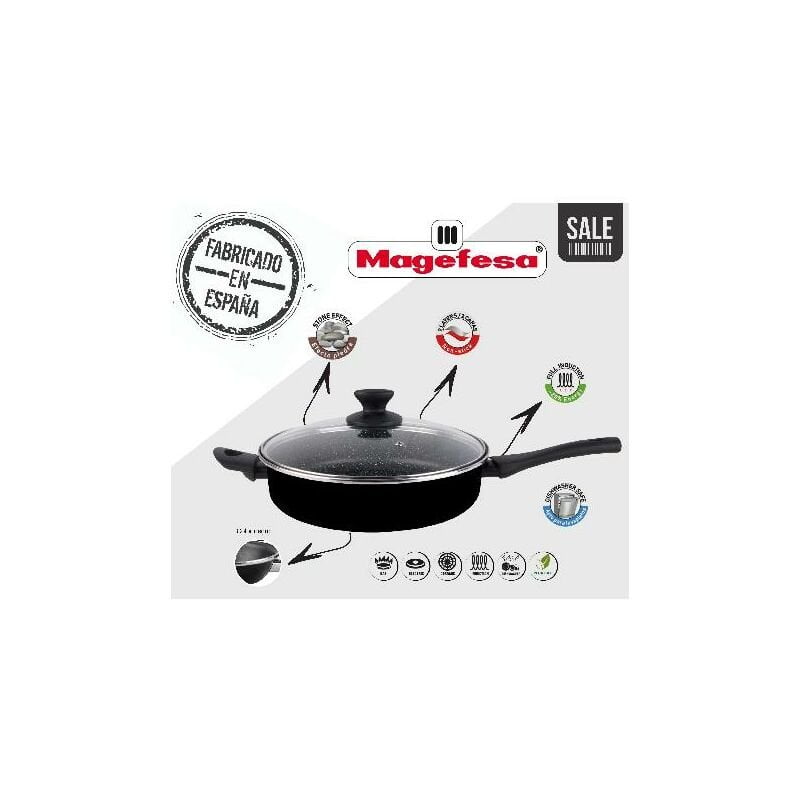 BLUNGI sarten guisera 26 cm negra barato