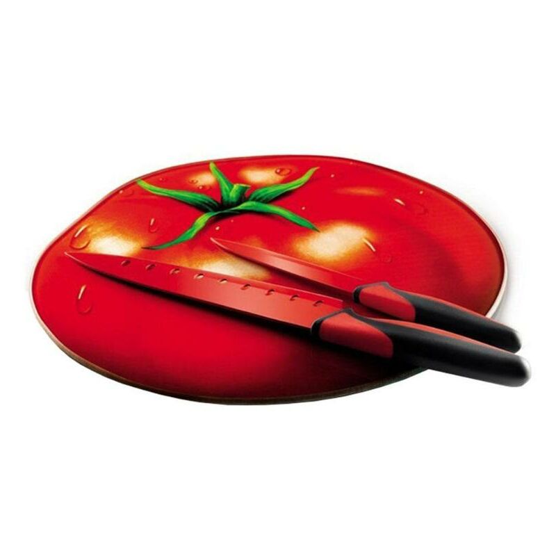 BLUNGI tabla cortar + 2 cuchillos f2t1 30 cm barato