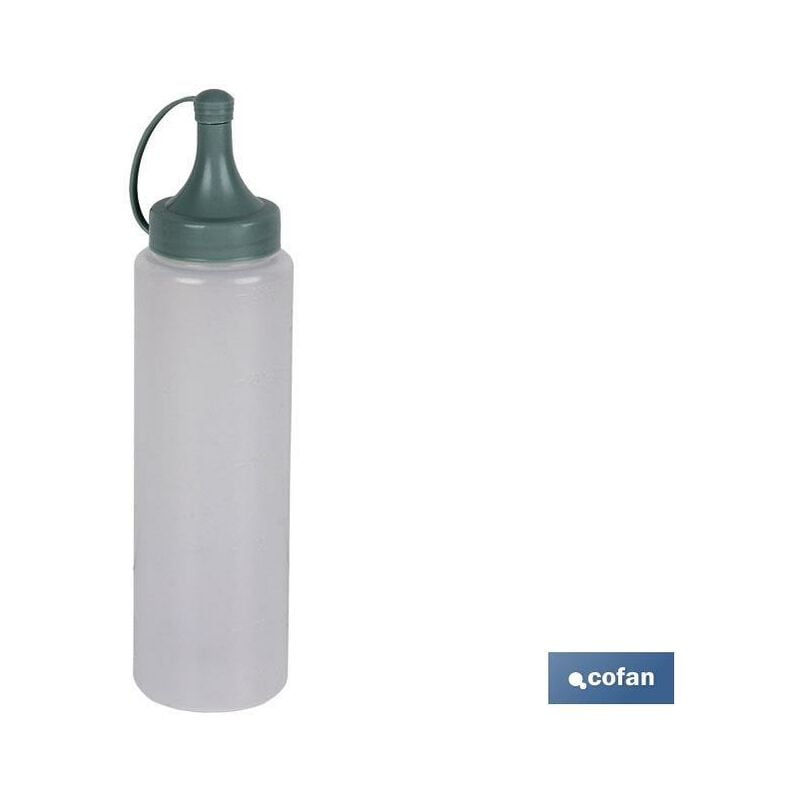 BOTELLA ACEITERA MOD.ALBAHACA 500 ML VERDE AGUA 6x23cm venta unitaria barato