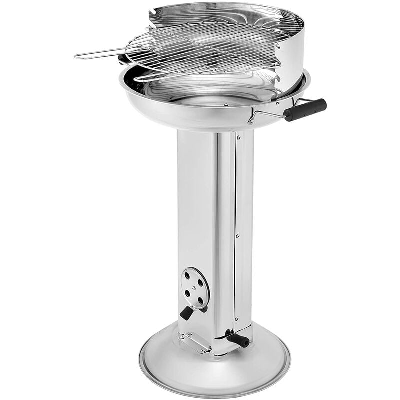 Bamny - Parrilla de columna de acero inoxidable