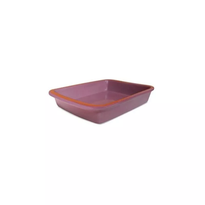 Bandeja Barro Rectangular 32X23. 5Cm. Lila Lavanda 35402 En Oferta Bandeja Barro Rectangular 32X23. 5Cm. Lila Lavanda 35402 Barato