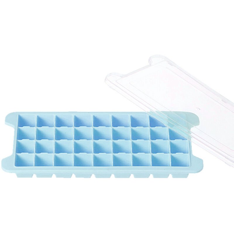 Bandeja de silicona para cubitos de hielo Contenedor de molde para cubitos de hielo Cubos congelados 36 compartimentos con tapa para bares Fiesta en barato