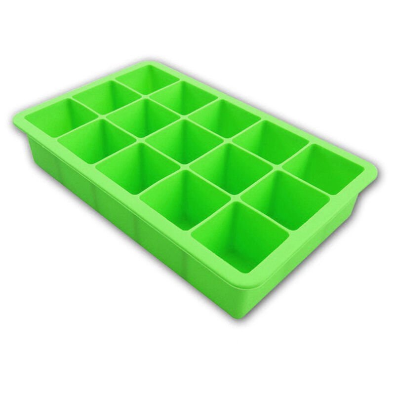 Bandeja para cubitos de hielo de silicona de grado alimenticio