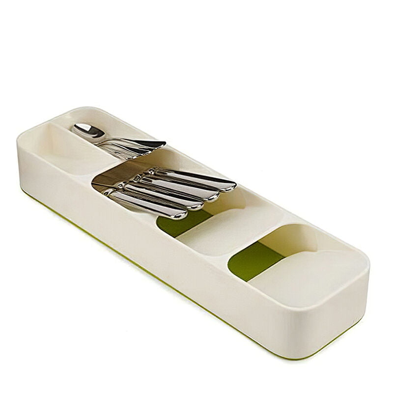 Bandeja plastica del organizador de los cubiertos del cajon
