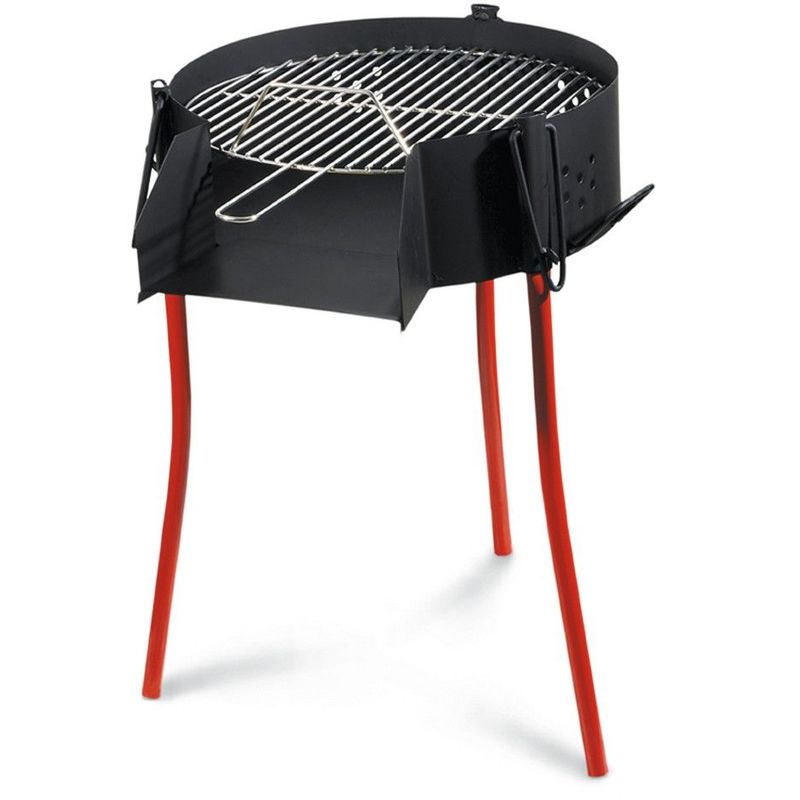 Barbacoa Carbon 50 Cm Redonda Paellero Rustica - La Ideal barato