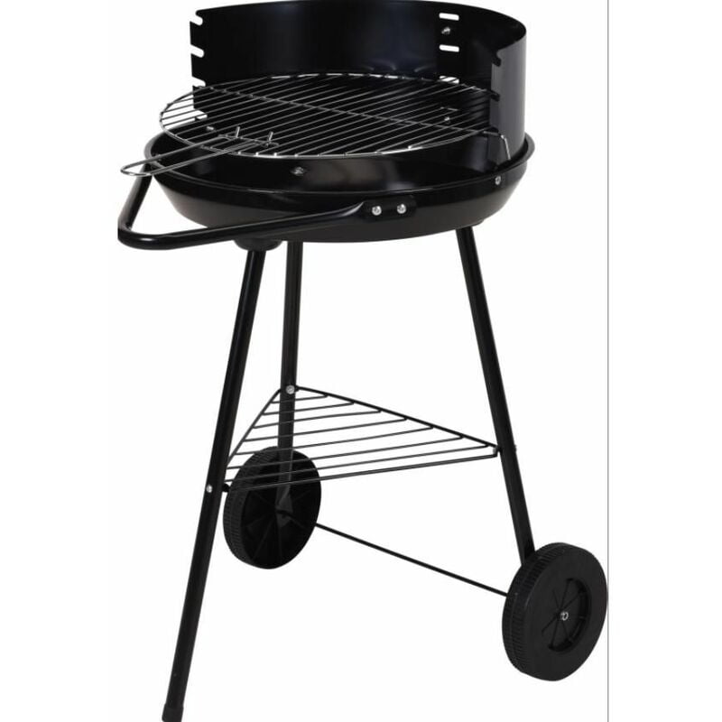 Barbacoa Carbon Negra 40X45Xh70Cm