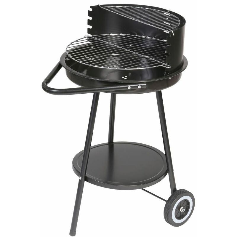 Barbacoa Carbón Red. Acero Negro 47 X 70 X 78 Cm - Ldk Garden barato