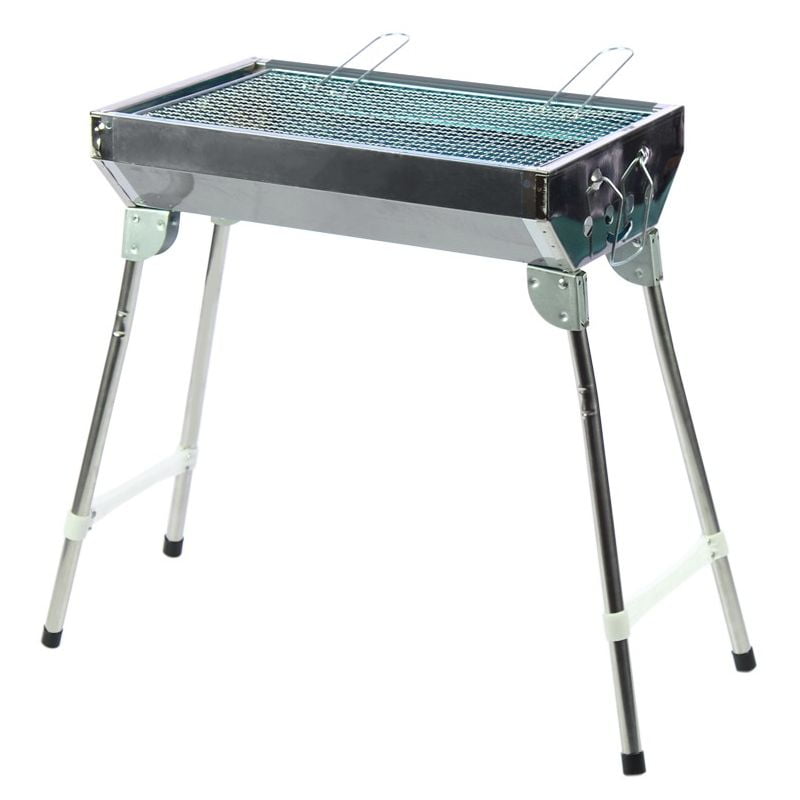 Barbacoa De Carbón Portátil Silver Tray barato