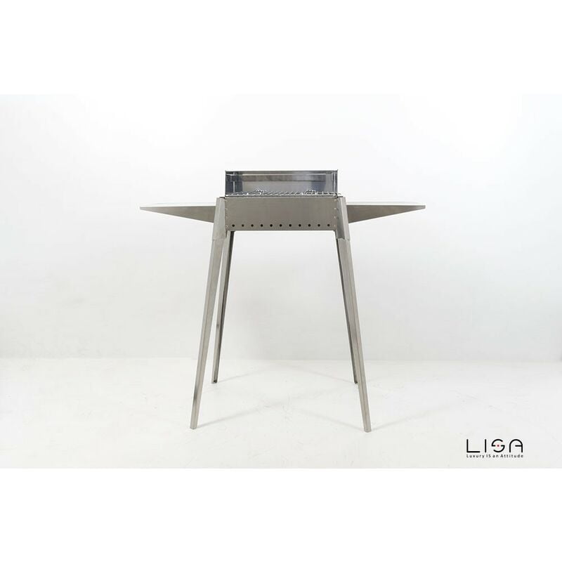 Barbacoa Etna mini acero terraza jardín cm 102 x 55 x 85 h barato