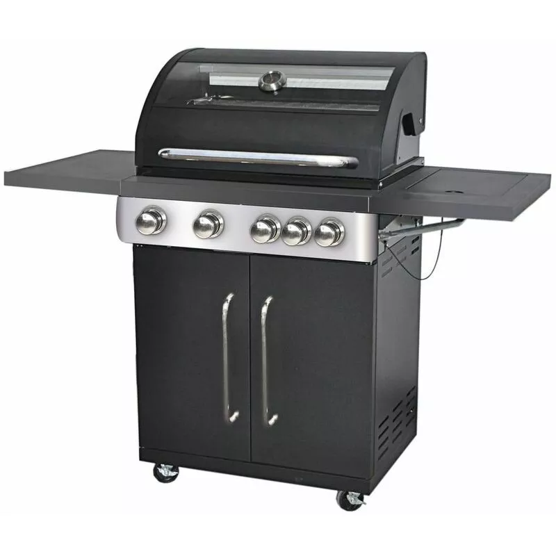 Barbacoa Gas 4Q+Lat Tapa Cristal Birgitt 54 X 132 X 115 Cm Ldk Garden En Oferta Barbacoa Gas 4Q+Lat Tapa Cristal Birgitt 54 X 132 X 115 Cm Ldk Garden Barato