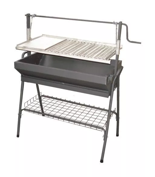 Barbacoa Santana Parrilla Plancha Regulable 80 Cm En Oferta Barbacoa Santana Parrilla Plancha Regulable 80 Cm Barato