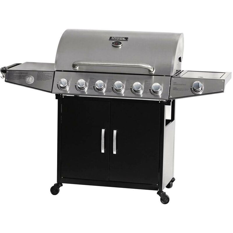 Barbacoa a gaz Party 6 - 7 quemadores (1 lateral) - 20.9 kW barato