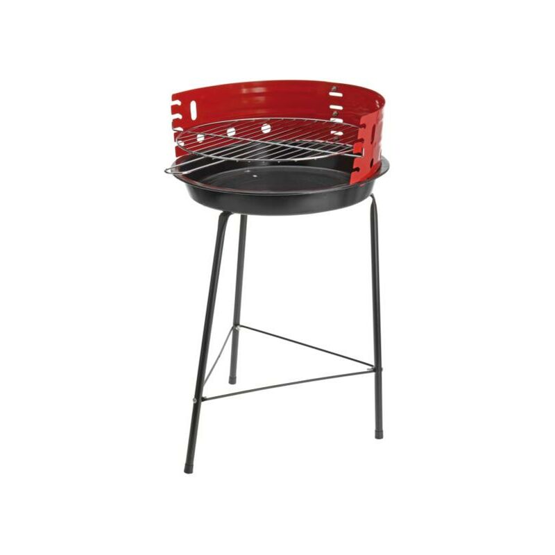 Barbacoa brasero de carbón Ø 33 cm - barato