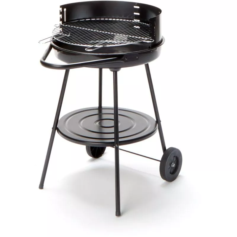 Barbacoa Carbón Cleverly 68X51X81 Cm Con Estructura De Acero | Negro En Oferta Barbacoa Carbón Cleverly 68X51X81 Cm Con Estructura De Acero | Negro Barato