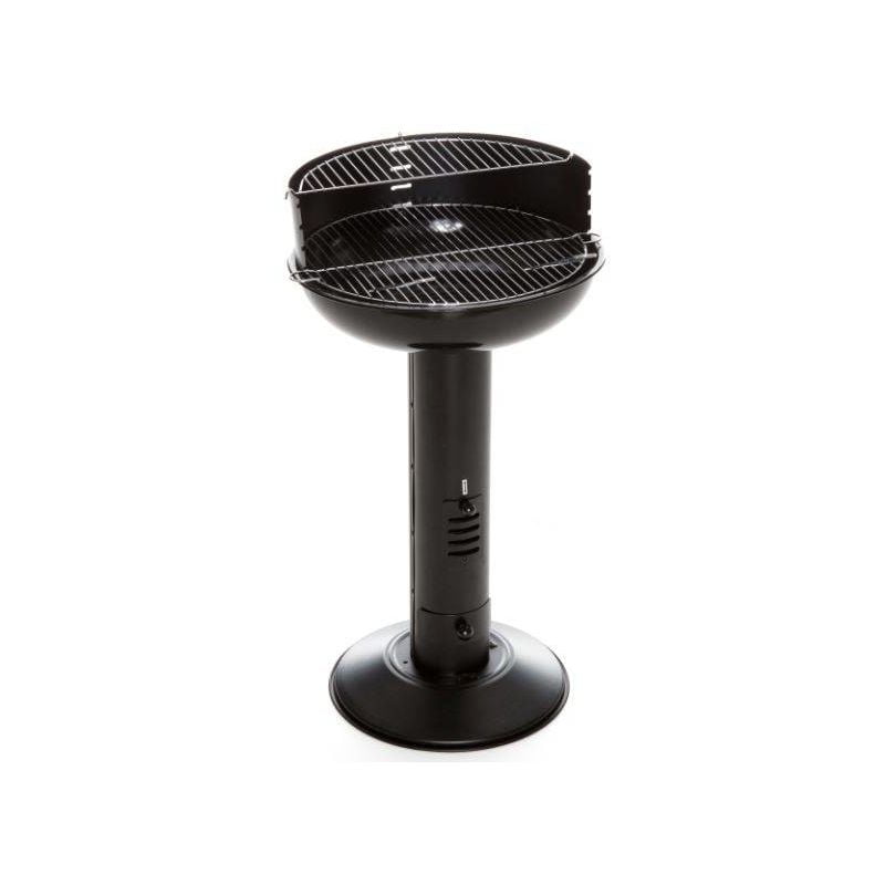 Barbacoa carbón Moon en acero negro | negro barato