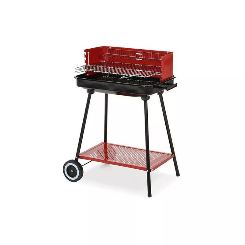 Barbacoa Carbón Con Pantalla Y Ruedas | Acero En Oferta Barbacoa Carbón Con Pantalla Y Ruedas | Acero Barato