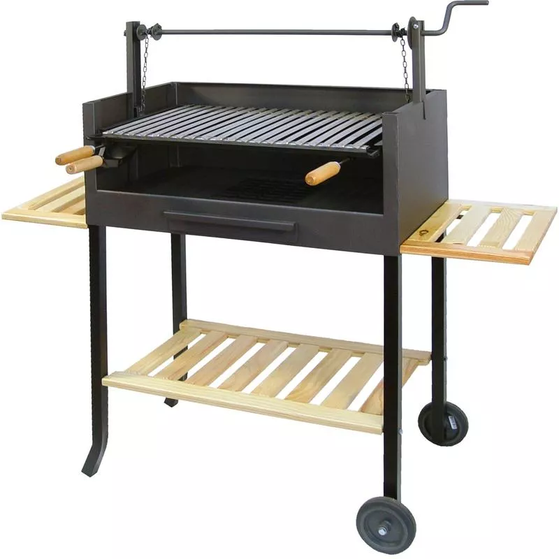 Barbacoa Completo Con Parrilla Inox Y Bandejas De Madera Imex El Zorro En Oferta Barbacoa Completo Con Parrilla Inox Y Bandejas De Madera Imex El Zorro Barato