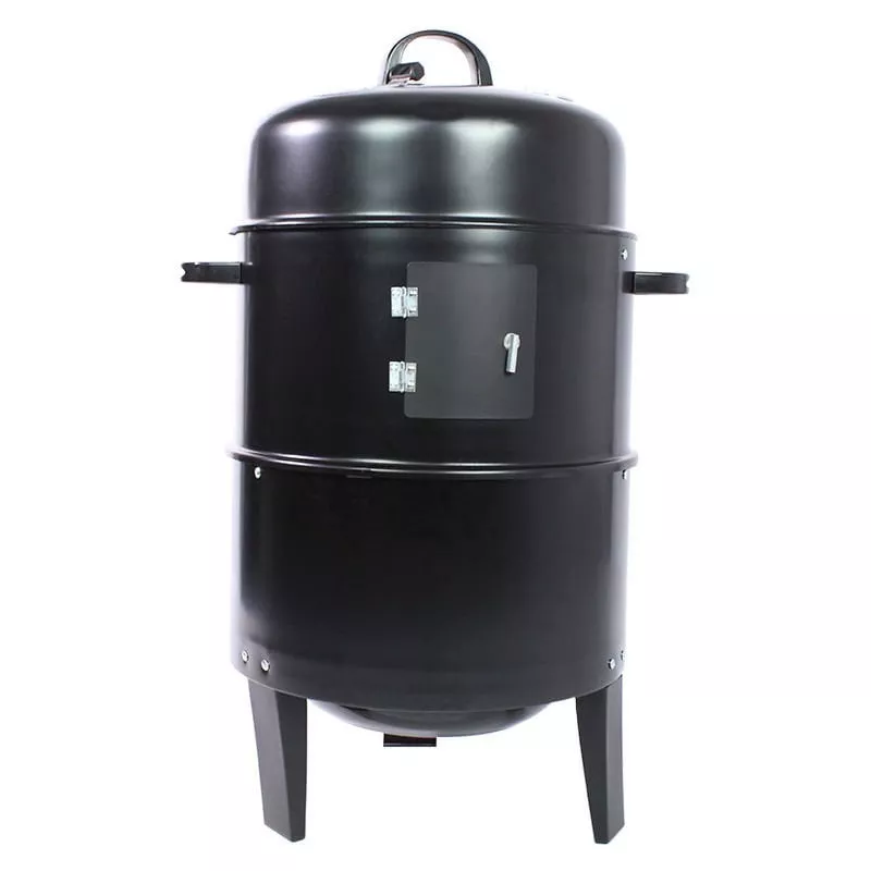 Barbacoa De Carbón 3 En 1 Con Termómetro Y 2 Rejillas | Barbacoa Ahumadora De Gran Capacidad | Smokefire Tray En Oferta Barbacoa De Carbón 3 En 1 Con Termómetro Y 2 Rejillas | Barbacoa Ahumadora De Gran Capacidad | Smokefire Tray Barato
