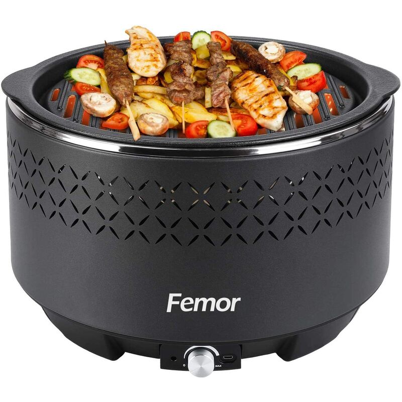 Barbacoa de Carbón sin Humo